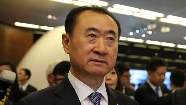 Ван Цзяньлинь, глава китайской Dalian Wanda Group - Sputnik Латвия