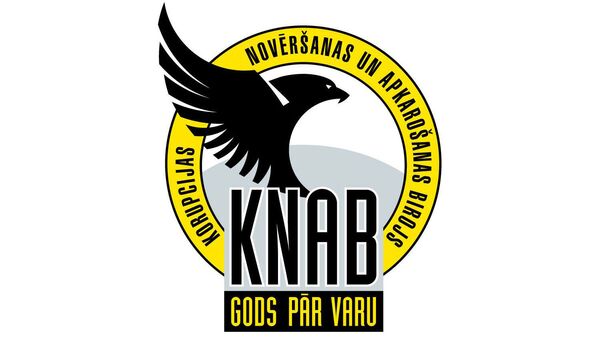 Логотип KNAB - бюро по предотвращению и борьбе с коррупцией - Sputnik Латвия