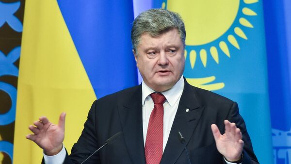 Ukrainas prezidents Petro Porošenko. Foto no arhīva - Sputnik Latvija