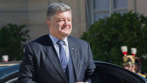 Президент Украины Петр Порошенко - Sputnik Latvija