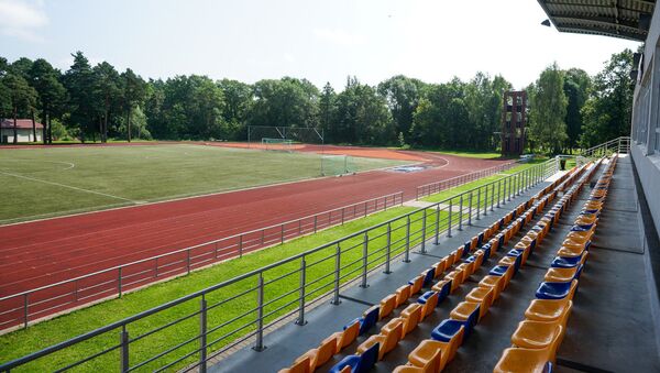 Стадион в Валке - Sputnik Латвия