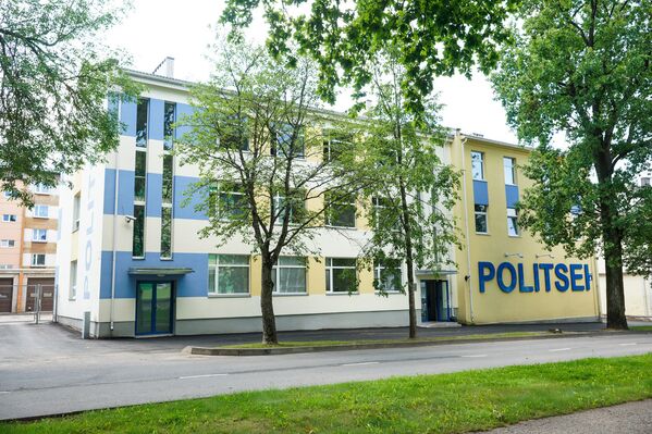 Здание полиции в Валге - Sputnik Латвия