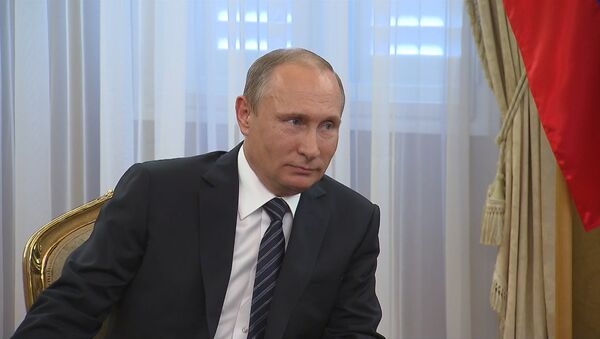Путин о политическом диалоге и торговых отношениях России и Словении - Sputnik Латвия