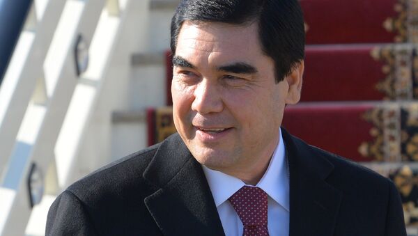 Президент Туркменистана Гурбангулы Бердымухамедов - Sputnik Латвия