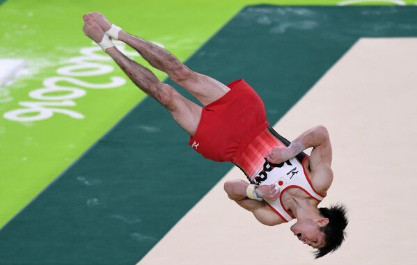 Олимпиада 2016. Спортивная гимнастика. Мужчины. Командное многоборье - Sputnik Латвия
