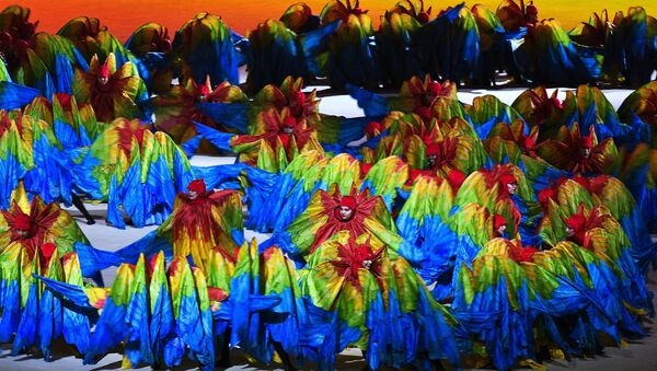 XXXI vasaras Olimpisko spēļu slēgšanas ceremonija Riodežaneiro - Sputnik Latvija