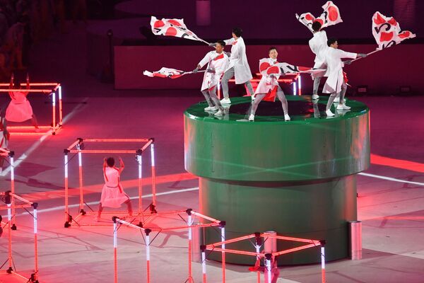 Церемония закрытия XXXI летних Олимпийских игр в Рио-де-Жанейро - Sputnik Латвия