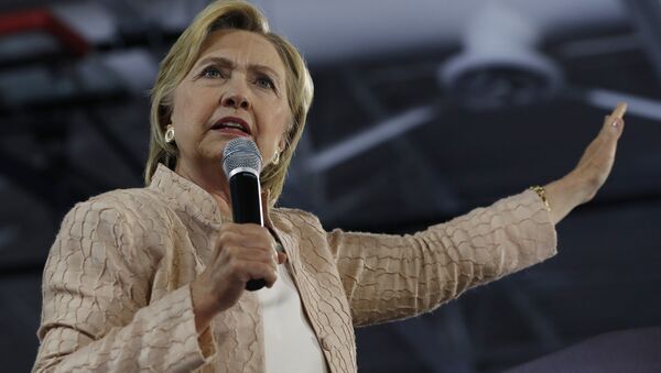 ASV Demokrātiskās partijas kandidāte Hilarija Klintone. Foto no arhīva - Sputnik Latvija