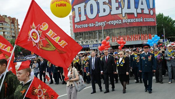 Парад Победы в России. 9 мая 2016 - Sputnik Латвия