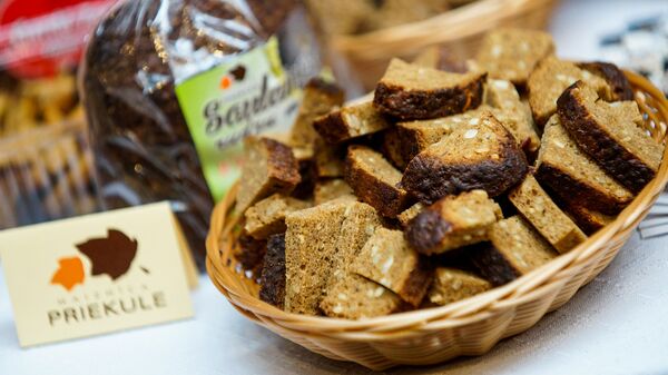 Во время пресс-конференции в преддверии выставки Riga Food 2016 Во время пресс-конференции в преддверии выставки Riga Food 2016 - Sputnik Латвия
