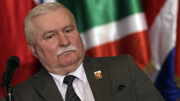Polijas eksprezidents Lehs Valensa. Foto no arhīva - Sputnik Latvija