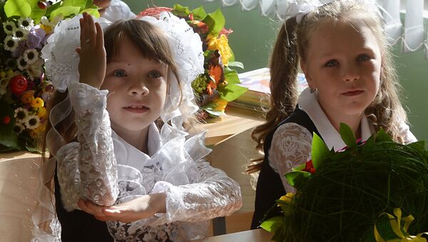Mācību gada sākums. Foto no arhīva - Sputnik Latvija