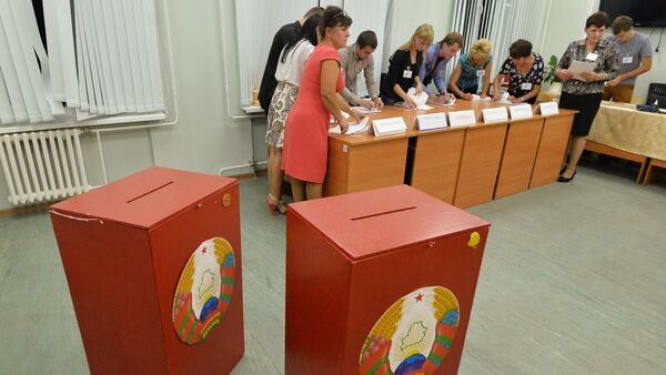 Парламентские выборы в Белоруссии - Sputnik Латвия