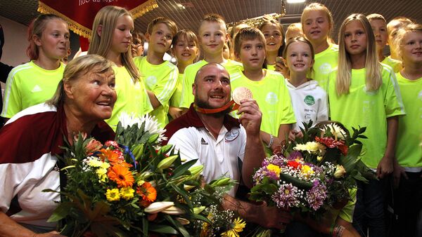 Возвращение паралимпийцев из Рио - Sputnik Латвия
