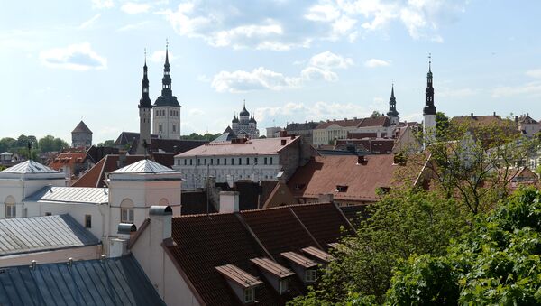 Крыши Старого города в Таллине - Sputnik Латвия