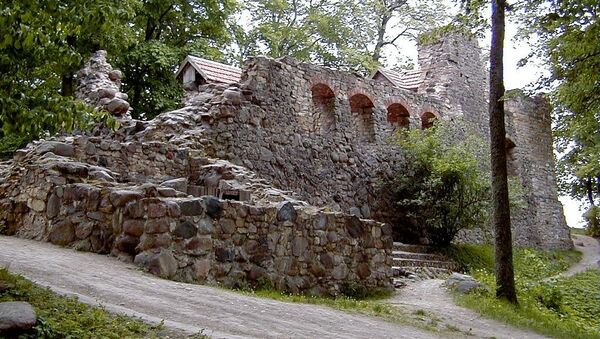 Развалины замка Тевтонского ордена - Sputnik Latvija