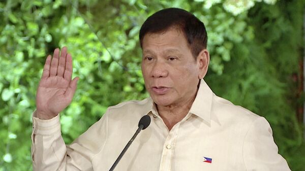 Filipīnu prezidents Rodrigo Duterte. Foto no arhīva - Sputnik Latvija