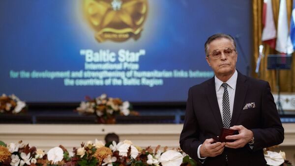 Церемония вручения Международной премии Балтийская звезда в Санкт-Петербурге - Sputnik Латвия