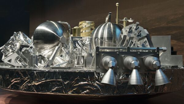 Модель зонда Скиапарелли в рамках космической программы Экзомарс - Sputnik Латвия