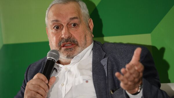Виталий Дымарский, главный редактор радиостанции Эхо Петербурга, главный редактор журнала Дилетант - Sputnik Латвия