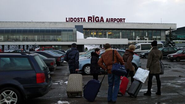 Работа международного аэропорта Рига - Sputnik Latvija