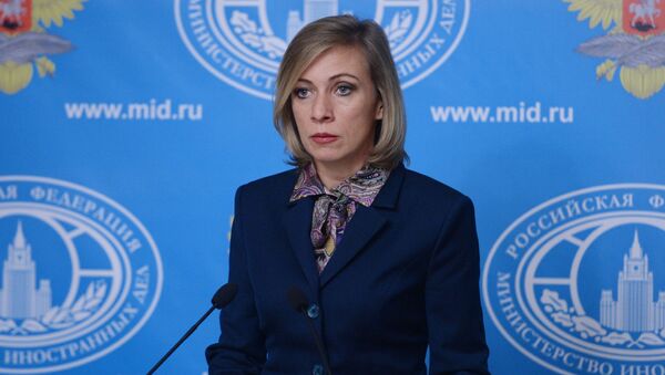 Krievijas ĀM oficiālā pārstāve Marija Zaharova - Sputnik Latvija