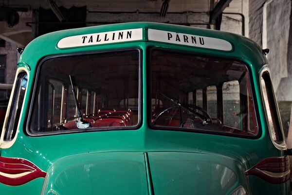 Unikāla retroautobusu izstāde Unikāla retroautobusu izstāde - Sputnik Latvija