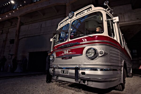 Unikāla retroautobusu izstāde Unikāla retroautobusu izstāde - Sputnik Latvija