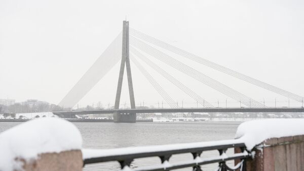 Снегопад в Риге - Sputnik Латвия