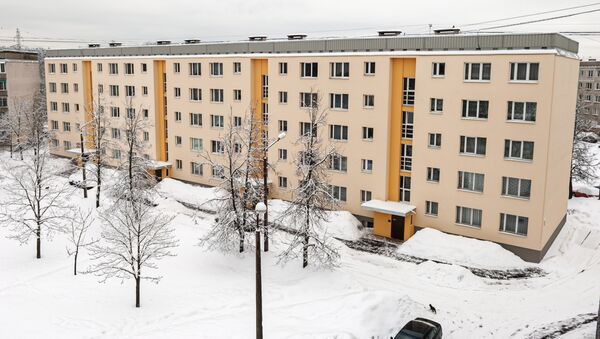 Снег в Риге Пурвциемс - Sputnik Латвия