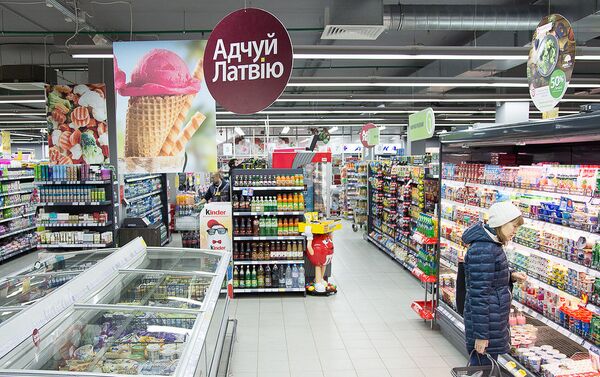 Латвийские продукты в Минске - Sputnik Латвия