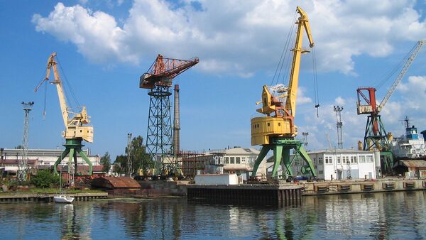 Рижский порт - Sputnik Латвия