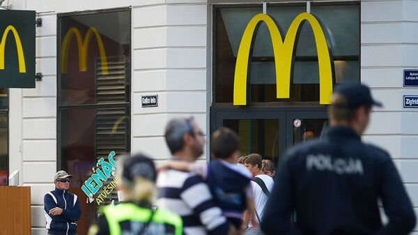 McDonalds на улице Калькю - Sputnik Латвия