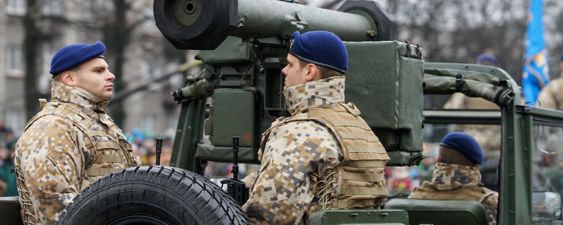 Военный парад посвящённый 98-й годовщины провозглашения Латвийской Республики - Sputnik Латвия, 1920, 22.01.2021