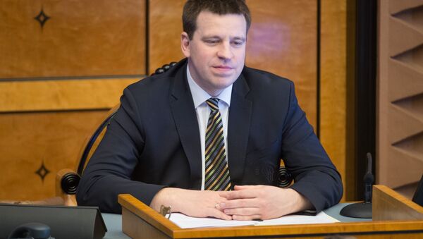 Igaunijas valdības vadītājs Jiri Ratass - Sputnik Latvija