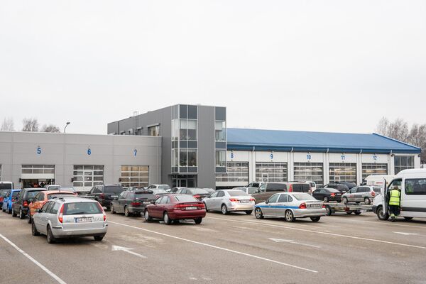 Станция технического осмотра автомобилей Станция технического осмотра автомобилей - Sputnik Латвия