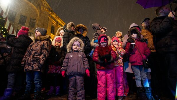 Дети ждут с особым нетерпением - Sputnik Латвия