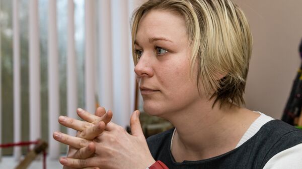 Учительница латышского языка Илона Савераса Учительница латышского языка Илона Савераса - Sputnik Latvija