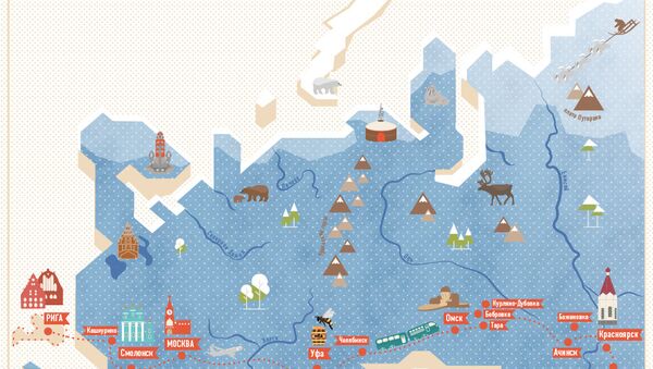 Карта для Наивных путешественников - Sputnik Латвия
