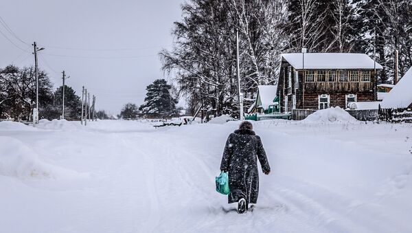 Бобровка, деревенский пейзаж - Sputnik Латвия