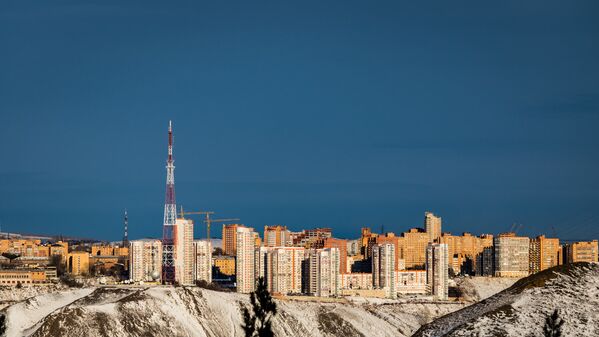 Величественный и гармоничный симбиоз рукотворного урбанизма с естественной красотой природы Величественный и гармоничный симбиоз рукотворного урбанизма с естественной красотой природы - Sputnik Латвия