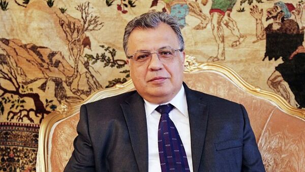 Российский посол в Турции Андрей Карлов, архивное фото - Sputnik Латвия