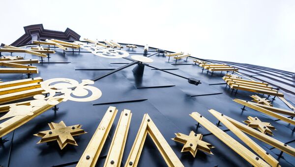 Doma baznīcas pulkstenis. Foto no arhīva - Sputnik Latvija