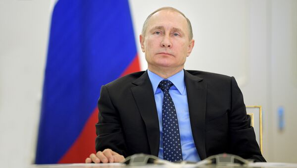 Президент России Владимир Путин - Sputnik Latvija