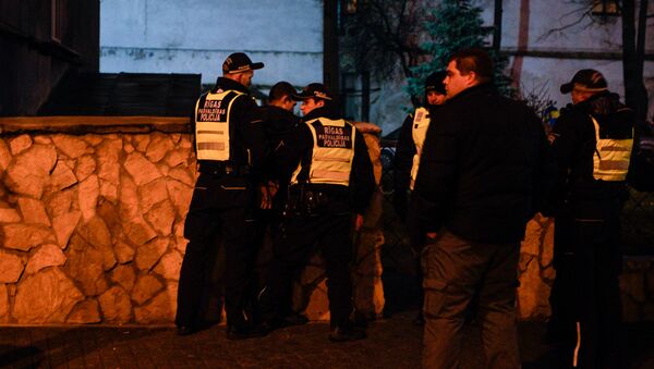 Муниципальная полиция полиция на страже порядка, архивное фото - Sputnik Латвия