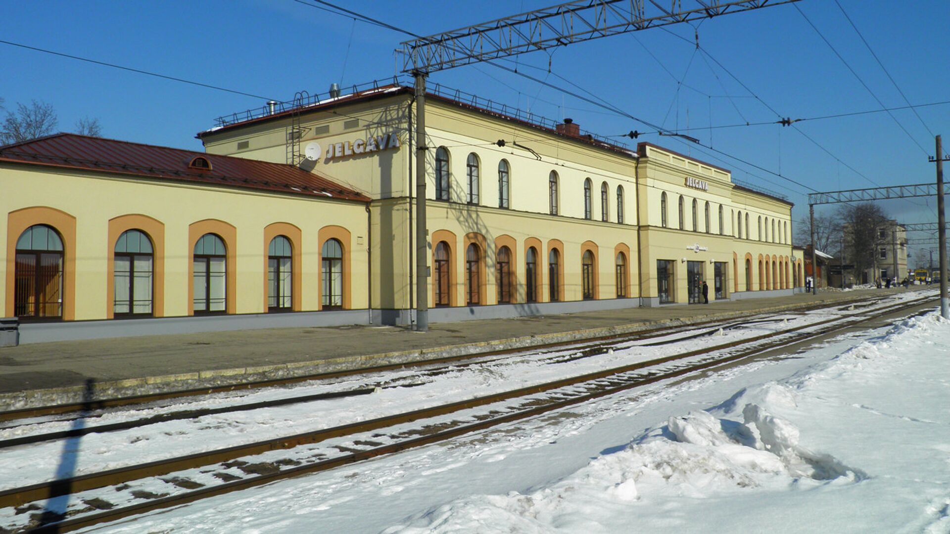 Железнодорожная станция Елгава - Sputnik Латвия, 1920, 09.02.2022