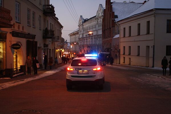 Kārtību pasākuma laikā uzraudzīja policijas vienības - Sputnik Latvija