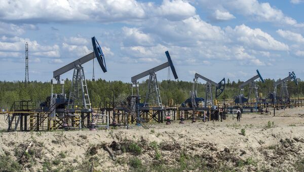 Нефтяные станки-качалки - Sputnik Latvija