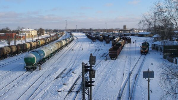 Железнодорожная станция Елгава - Sputnik Латвия