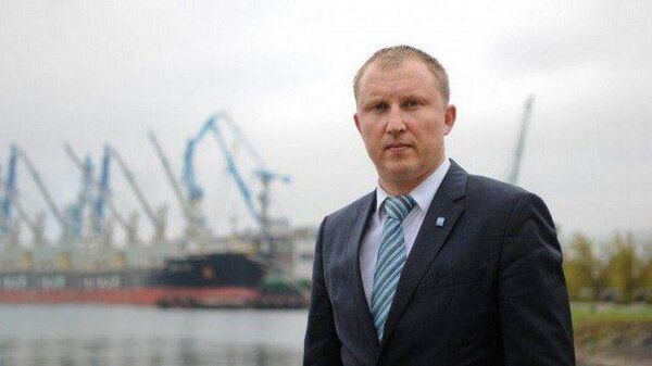 Администрация морских портов Украины и.о. главы Райвис Вецкаганс Администрация морских портов Украины и.о. главы Райвис Вецкаганс - Sputnik Latvija